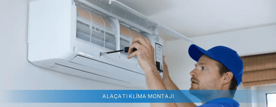 Alaçatı İlçemi Carrier Klima Montajı